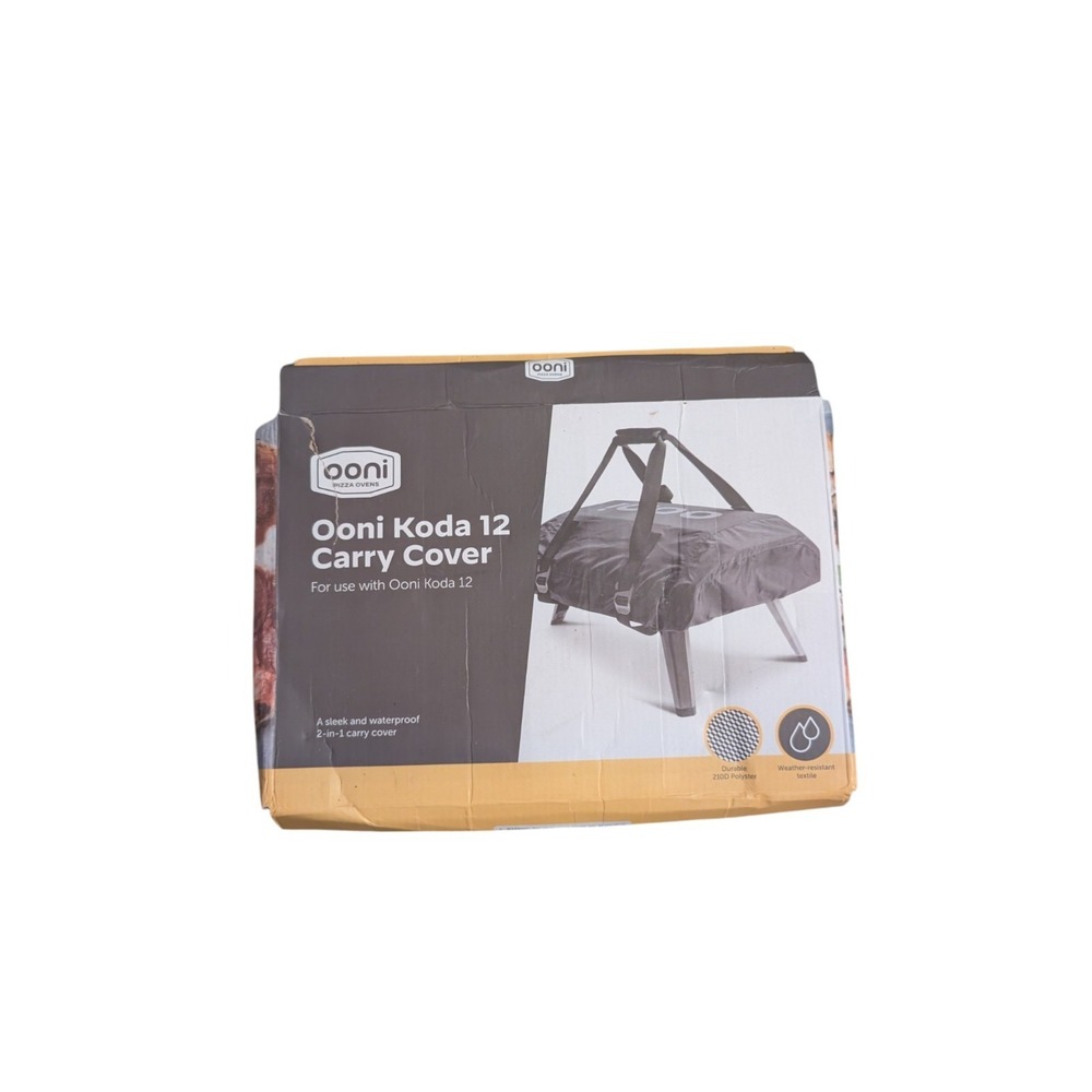 NEW Ooni Koda 12 Pizza Oven Carry Cover Black Waterproof #UU-P07900